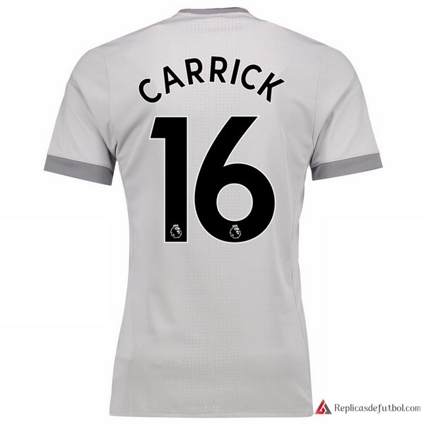 Camiseta Manchester United Tercera equipación Carrick 2017-2018